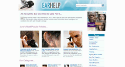 Desktop Screenshot of earhelp.co.uk